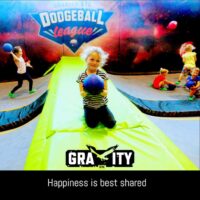 Preschooler Fun at Gravity Etc Trampoline Centre